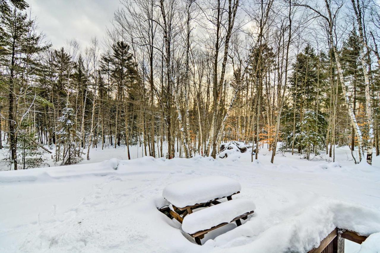 Cozy Manistique Cabin With Deck, Grill And Fire Pit! Βίλα Εξωτερικό φωτογραφία